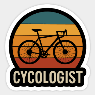 Cycologist Sticker